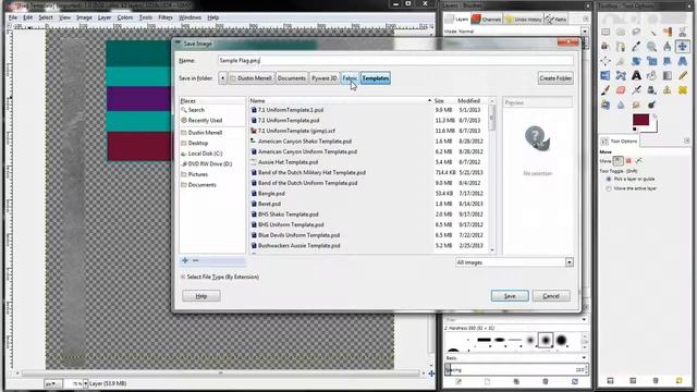 How To Create a Flag in Gimp смотреть онлайн