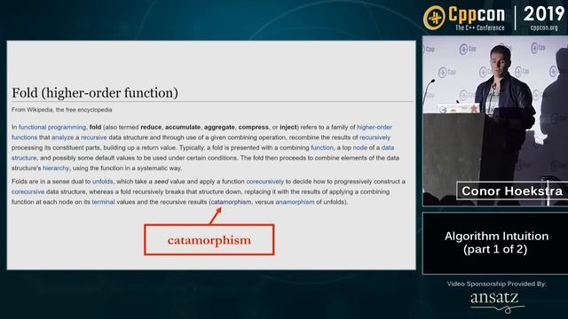 CppCon 2019: Conor Hoekstra “Algorithm Intuition (part 1 of 2)” смотреть онлайн