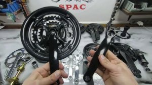 Комплекты шатунов (системы) на бюджетных велосипедах. Отличия, преимущества и недостатки.