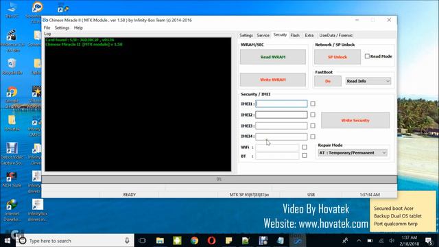 How to use Infinity CM2 MTK to write IMEI to Mediatek devices смотреть онлайн