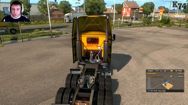 Euro Truck Simulator 2 ( Свободная камера )