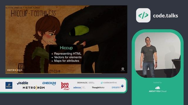code.talks 2019 - No Pain, no Gain: Using Clojure for Web Applications смотреть онлайн