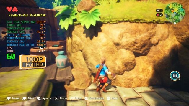 PALIT GTX 1650 SUPER 4 GB - Oceanhorn 2: Knights of the Lost Realm - 1080p - 2019 смотреть онлайн