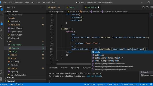 How to achieve useMemo in Class Component | Reactjs Tutorial in Hindi #101 смотреть онлайн