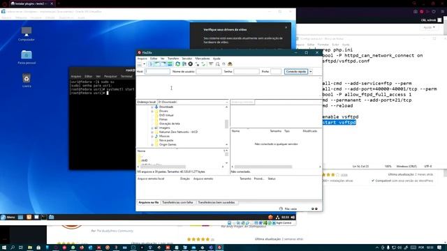 (1ADMXK) | Wordpress no fedora server 34, Instalação + Configuração + Liberação para implantação P2 смотреть онлайн