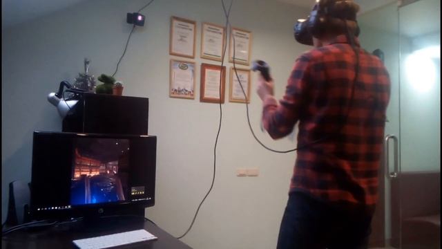 Показал мастер-класс в игре Bullet Sorrow VR! смотреть онлайн