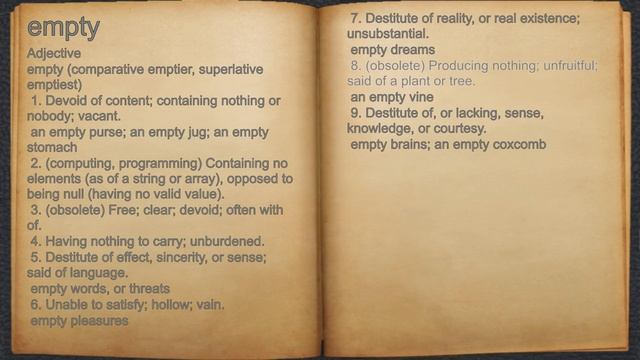 What does empty mean? смотреть онлайн