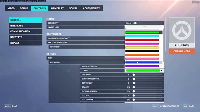 Best Crosshair Settings In Overwatch 2! (2023) смотреть онлайн