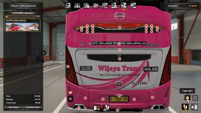 Rombak & Modifikasi Bus Wisata Asal Indramayu‼️- Laksana SR2 XHD Prime | ETS 2 Indonesia смотреть онлайн