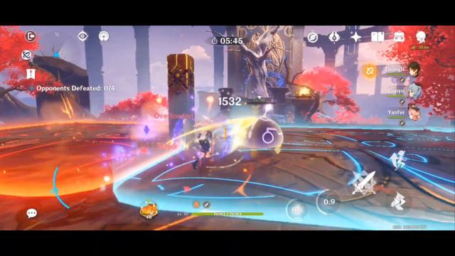 Jade cutter vs Aquila favonia Bennett weapon Genshin Impact смотреть онлайн