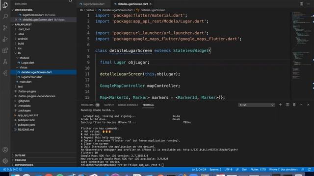 Iniciando Flutter con Visual Studio Code y Net Core смотреть онлайн