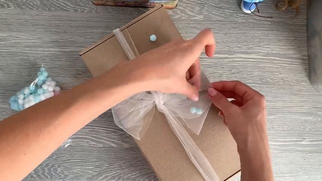 Как оригинально украсить подарочную коробку, упаковка своими руками смотреть онлайн