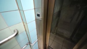 Sweden, Stockholm, Odenplan train/subway station, 3X SMW elevator - going up