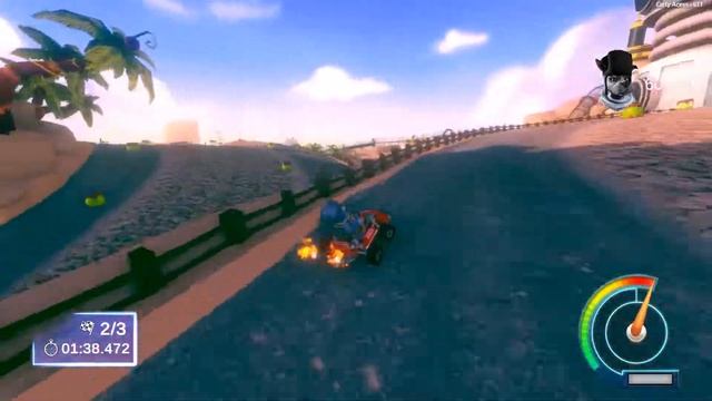 The Karters Early Access PC gameplay - Toxic Time Trial смотреть онлайн