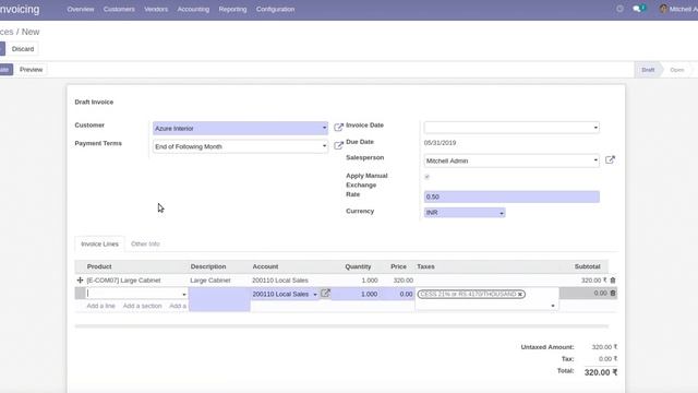 How to apply Currency Exchange Rate on Invoice and Payment | Odoo Apps Features #odoo #payment смотреть онлайн