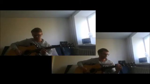 Bullet for my valentine - Waking the demon(guitar solo cover) смотреть онлайн