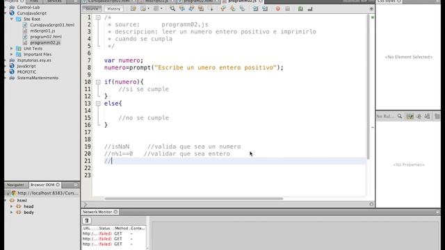 Curso JavaScript (02) смотреть онлайн