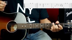 Как играть Joan Osborne - One Of Us на гитаре