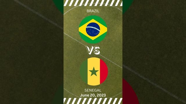 Brazil vs Senegal International Friendly | Astrological Match Prediction | June 20, 2023 смотреть онлайн