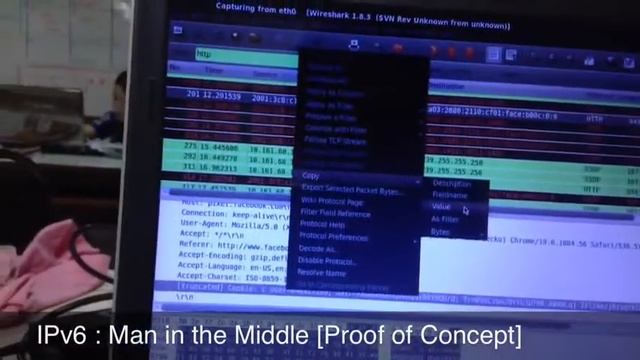 IPv6 : Man in the Middle [Proof of Concept] смотреть онлайн
