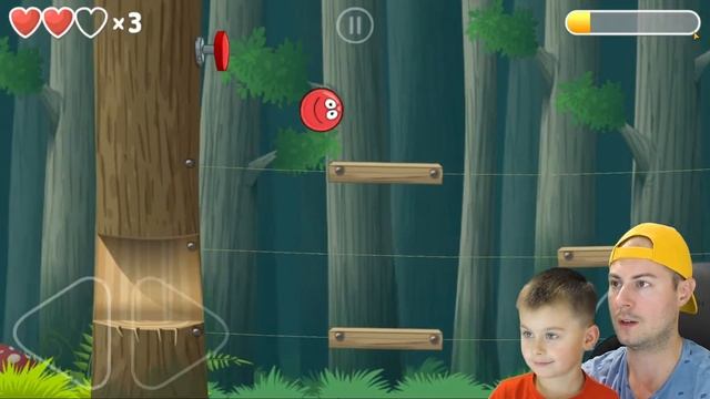 Несносный красный шарик 4 Против Kвадрата Босса | Red Ball 4 | ИГРАЗАВР смотреть онлайн