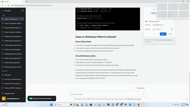 python class vs dictionary смотреть онлайн