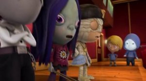 Показываю мультик про маленькое привидение????????????