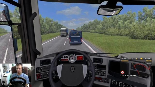 НОВАЯ КАРТА РОССИИ ДЛЯ ETS 2 - ТРАССА М5 "УРАЛ" - МОСКВА - ЧЕЛЯБИНСК #5 смотреть онлайн