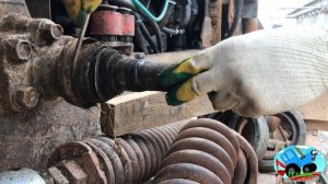 Проблемы поддерживающих роликов трактора ДТ 75 АГРОМАШ ТГ-90, восстановление трактора