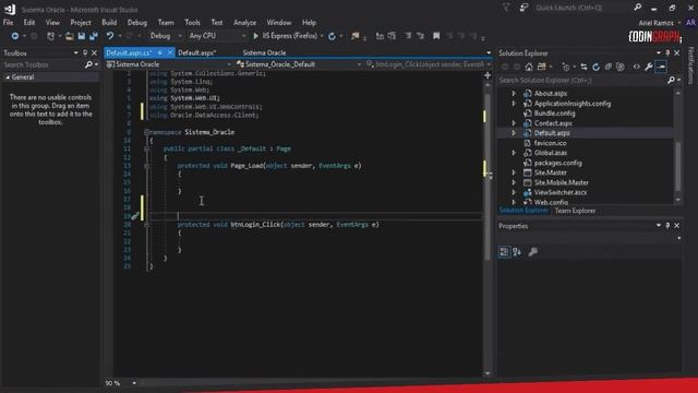 Conectar ASP Net a Oracle - Login смотреть онлайн