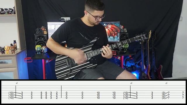 Three Days Grace | Animal I Have Become | Guitar Cover + Tabs смотреть онлайн