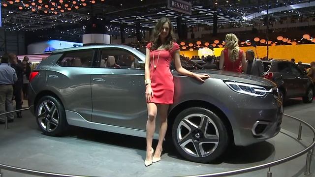 SsangYong SIV CONCEPT Женевский автосалон 2013 смотреть онлайн