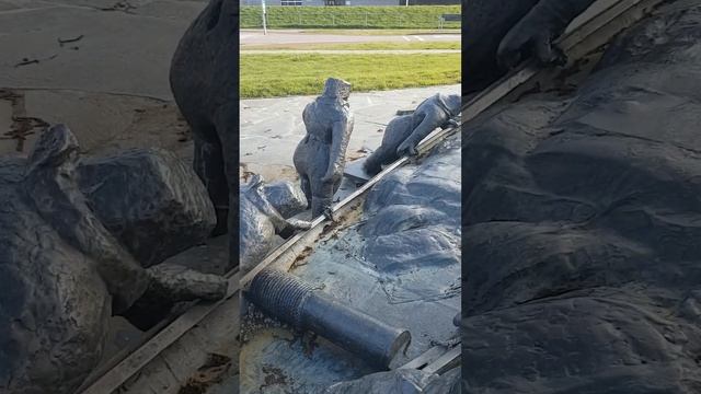 Памятник рыбакам из немагнитного материалла #Бронза #Латунь #памятник #рыбалка #bronze #monument смотреть онлайн