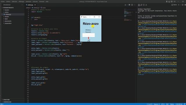 PYTHON TKINTER ENTRY Création, options , utilisations #0005 смотреть онлайн