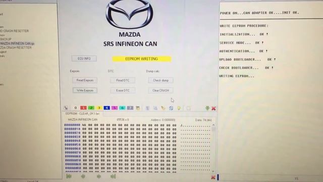 KD47-57K30 CX-5 Crash Clear iProg+ INFINEON смотреть онлайн
