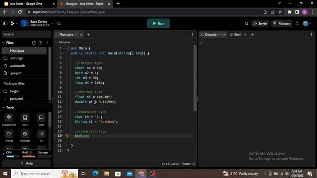 Data Types and Type Casting | Java Course for Beginners смотреть онлайн