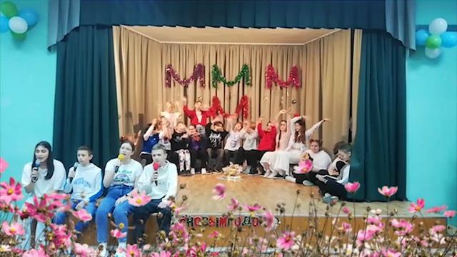 Конкурс "Поющий мир".Выступление 8а класса. смотреть онлайн