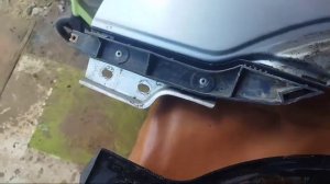 Опель Зафира 1.9 2003, снимаем крыло