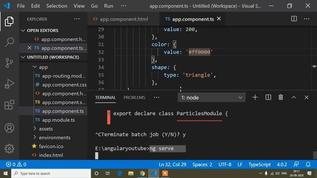 particle js in angular || solve Ivy error || Particle Js || Angular Tutorial || Angular Particle Js смотреть онлайн