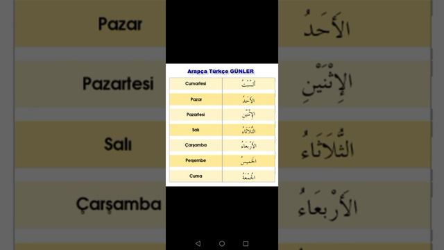 أيام الأسبوع смотреть онлайн