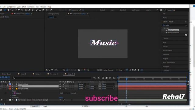 How To Make ANYTHING React to Music & Audio in Adobe After Effects смотреть онлайн
