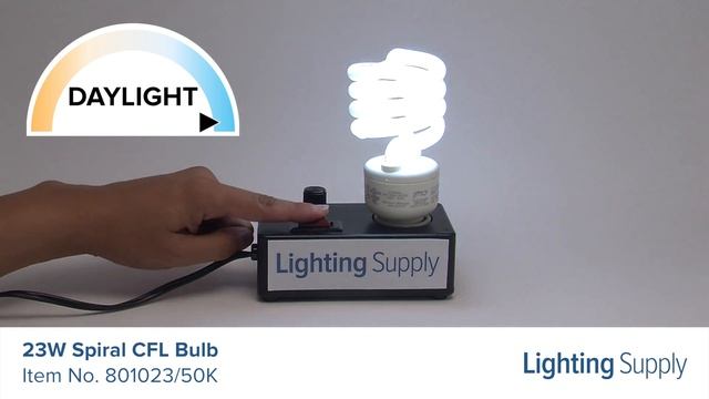TCP 23W Spiral CFL Bulb (801023/50K) смотреть онлайн
