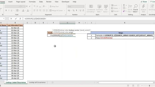 Lookup Last Value | Find Last Matching Value in Excel смотреть онлайн