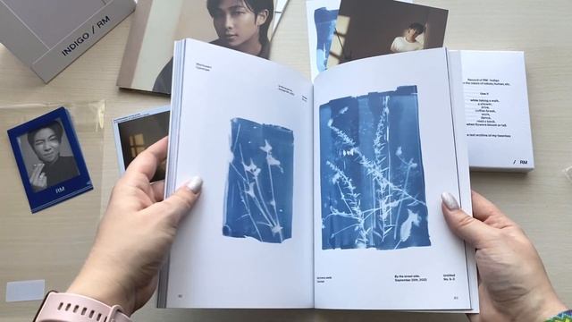 RM (BTS) 'INDIGO' (Photobook + Postcard Ver) Unboxing | Обзор | Распаковка | Анбоксинг