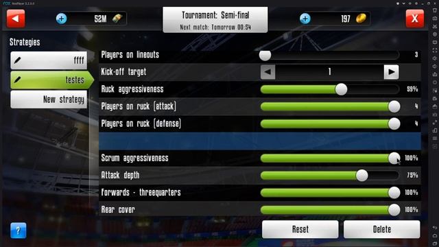 Rugby Manager - Scrums смотреть онлайн