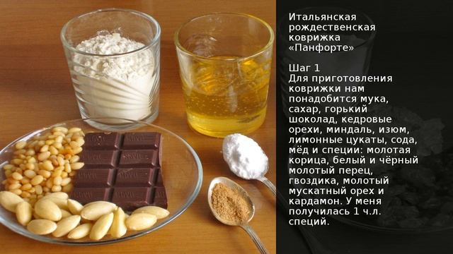 Итальянская рождественская коврижка Панфорте . Рецепт от шеф повара Максима Григорьева смотреть онлайн