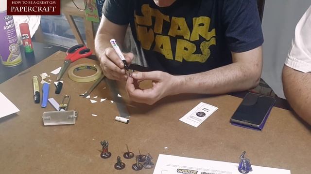 Great GM: How to build (Quality, Easy and Cheap) dnd miniatures Papercraft Dungeon - Game Master Ti смотреть онлайн