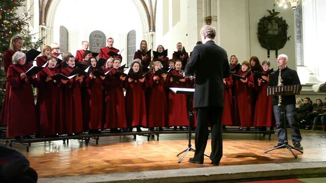 Riga Dome Cathedral Choir in concert perform "The angel Gabriel from heaven came" смотреть онлайн