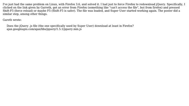 jQuery disabled on Firefox. I cannot enable it (5 Solutions!!) смотреть онлайн
