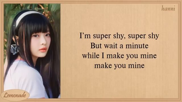 NewJeans Super Shy Easy Lyrics смотреть онлайн
